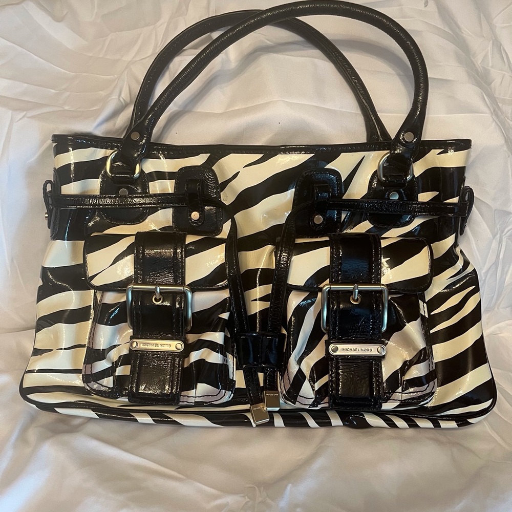 Micheal Kors zebra bag